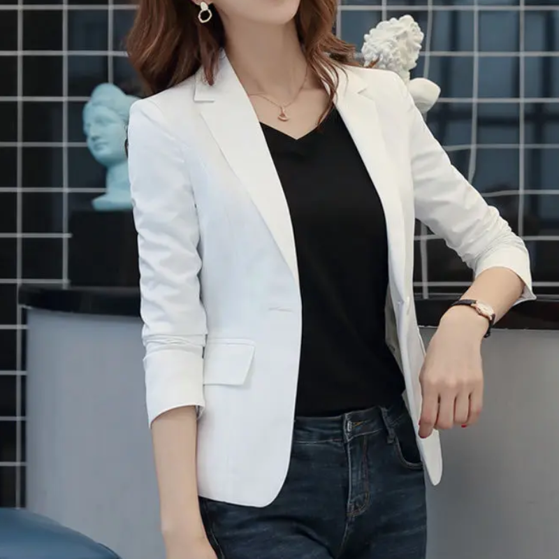 Drune | Eleganter Damenblazer mit Langen Ärmeln Ideal für Die Arbeit