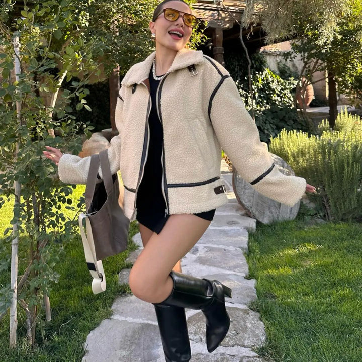 Drune | Teddyjacke mit Gemütlichem Futter