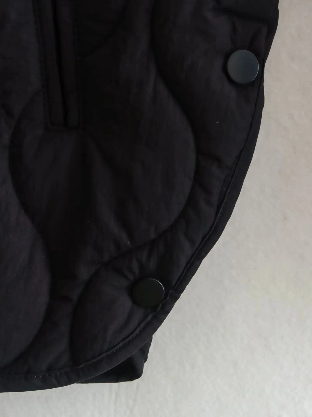 Drune | Gepolsterte Jacke Damen, Leichtes Übergröße Modell Mit Taschen, Knopfverschluss