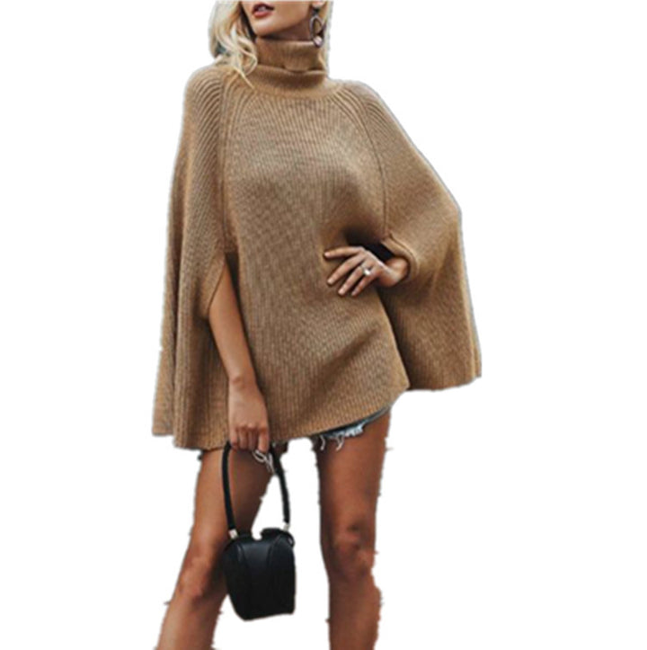 Damen Strickpullover mit Kapuze und strukturiertem Design Drune