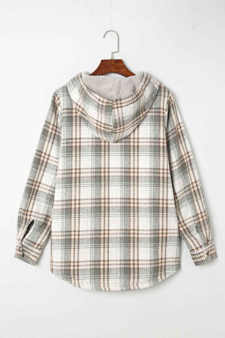Drune | Gitterjacke mit Plüschfutter Warm und Stilvoll Ideal Für Den Alltag