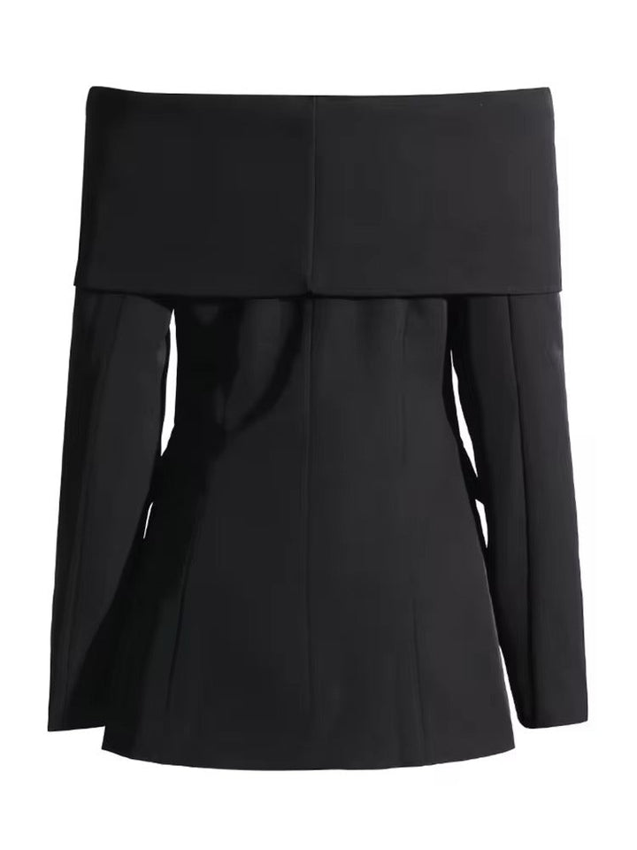 Drune | Off Shoulder Blazer