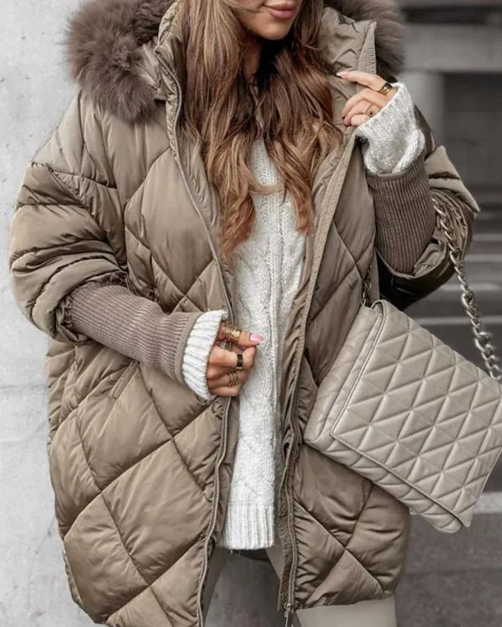 Drune | Winter Zip Kapuzenjacke