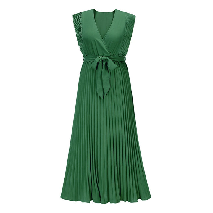 Drune | Plissee-Kleid aus Chiffon