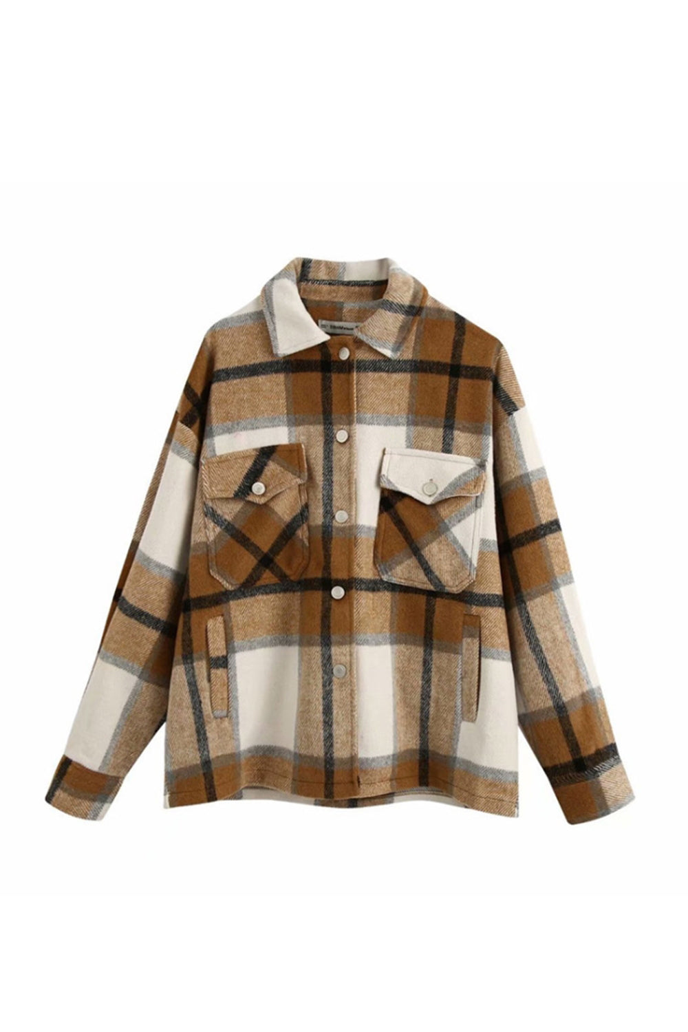 Drune | Locker Tweed Karoshemd Mantel