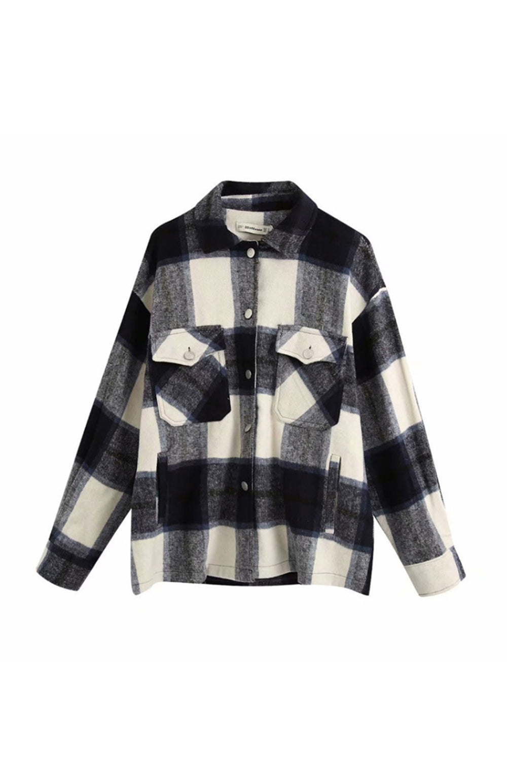 Drune | Locker Tweed Karoshemd Mantel