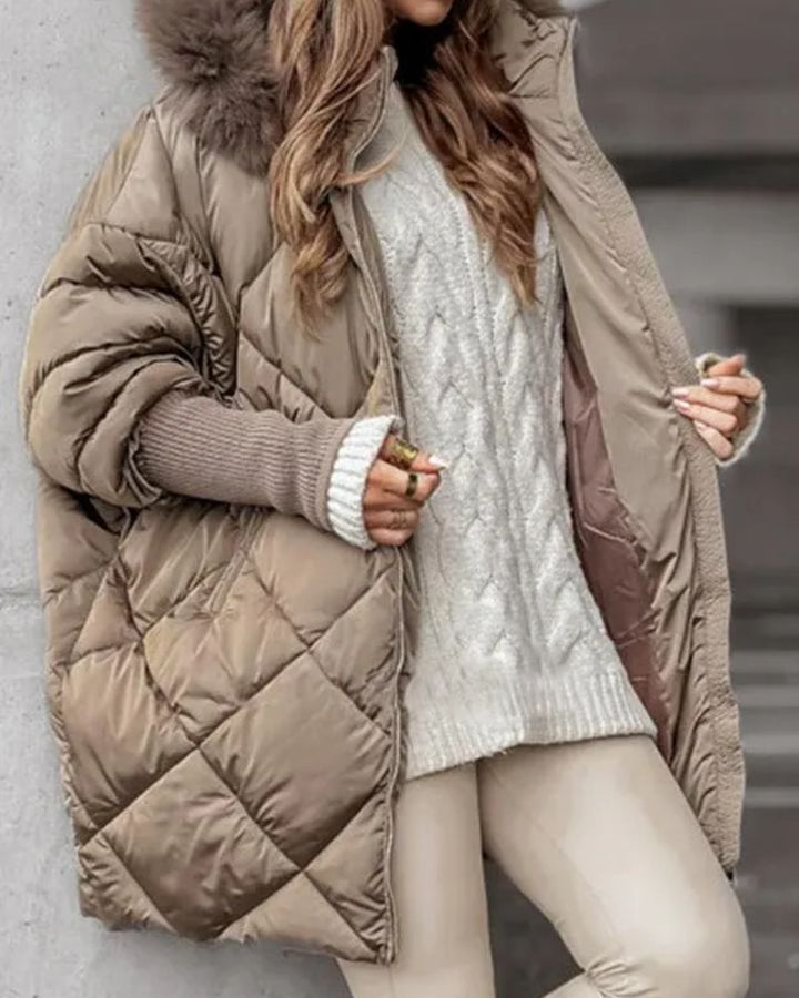 Drune | Winter Zip Kapuzenjacke