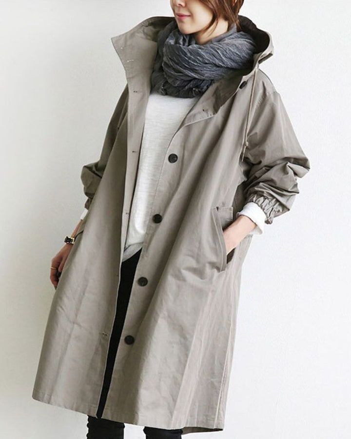 Drune | Eleganter und Wasserabweisender Trenchcoat