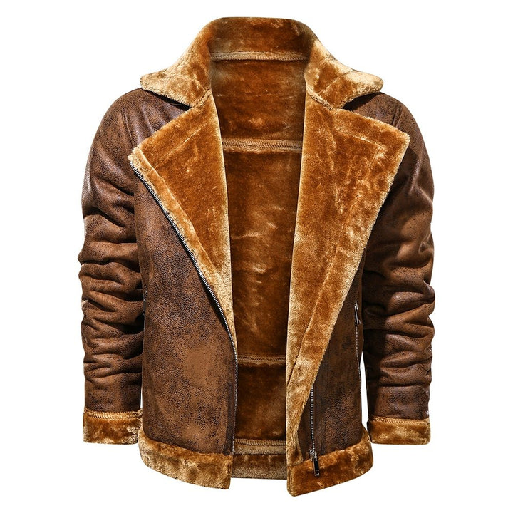 Drune | Warme Lederjacke für Männer