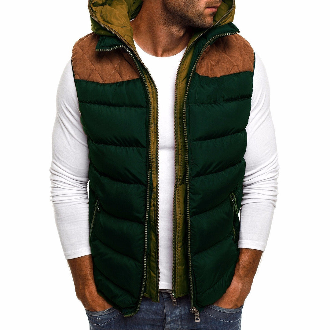 Drune | Warme Baumwollkapuze Mit Gestepptem Innenfutter Für Herren
