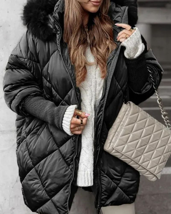 Drune | Winter Zip Kapuzenjacke