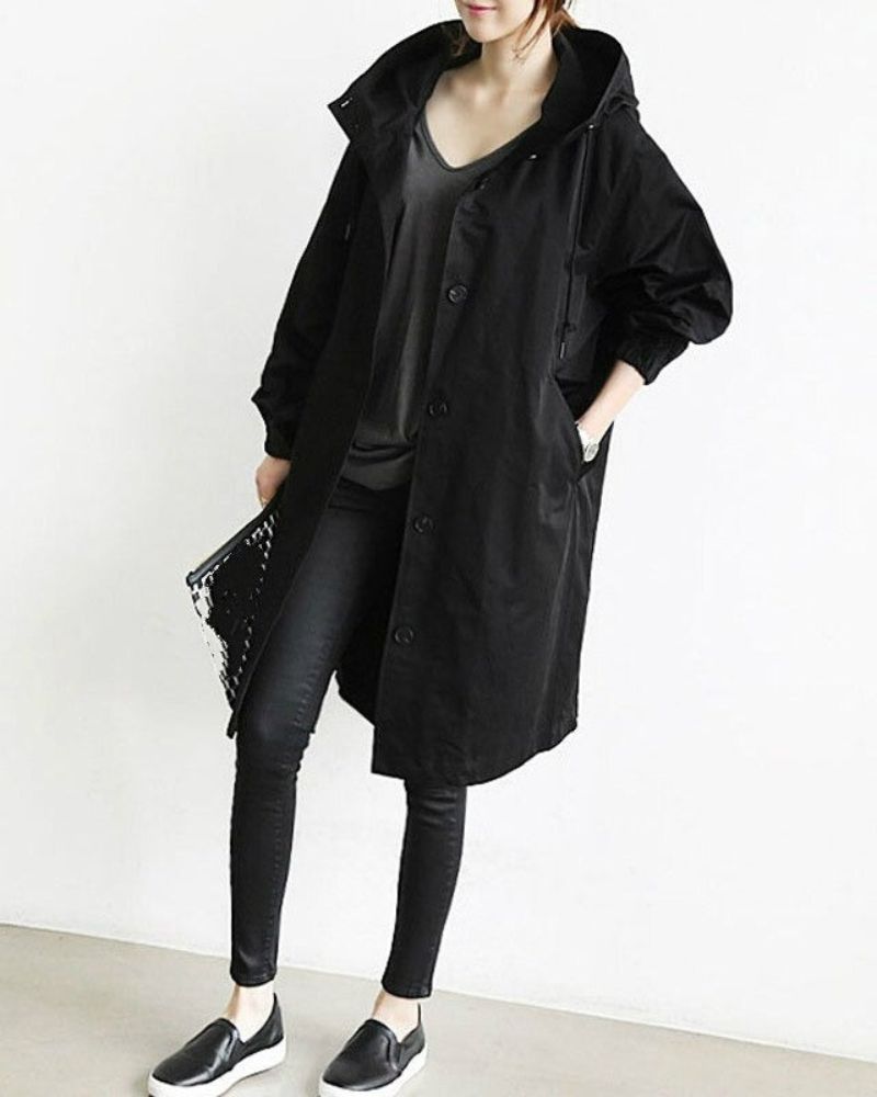 Drune | Eleganter und Wasserabweisender Trenchcoat