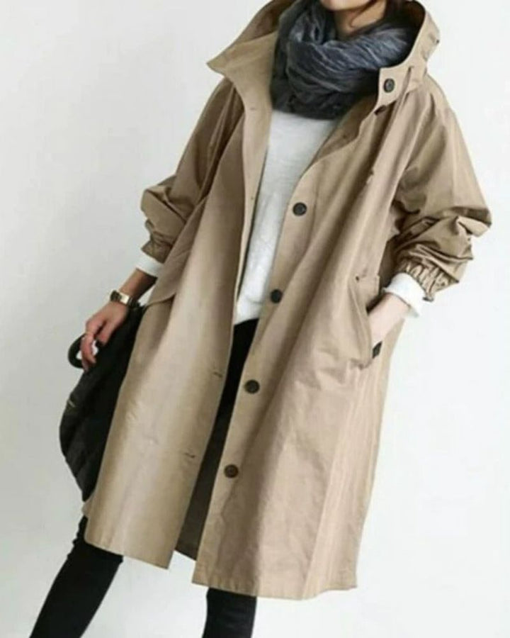 Drune | Eleganter und Wasserabweisender Trenchcoat