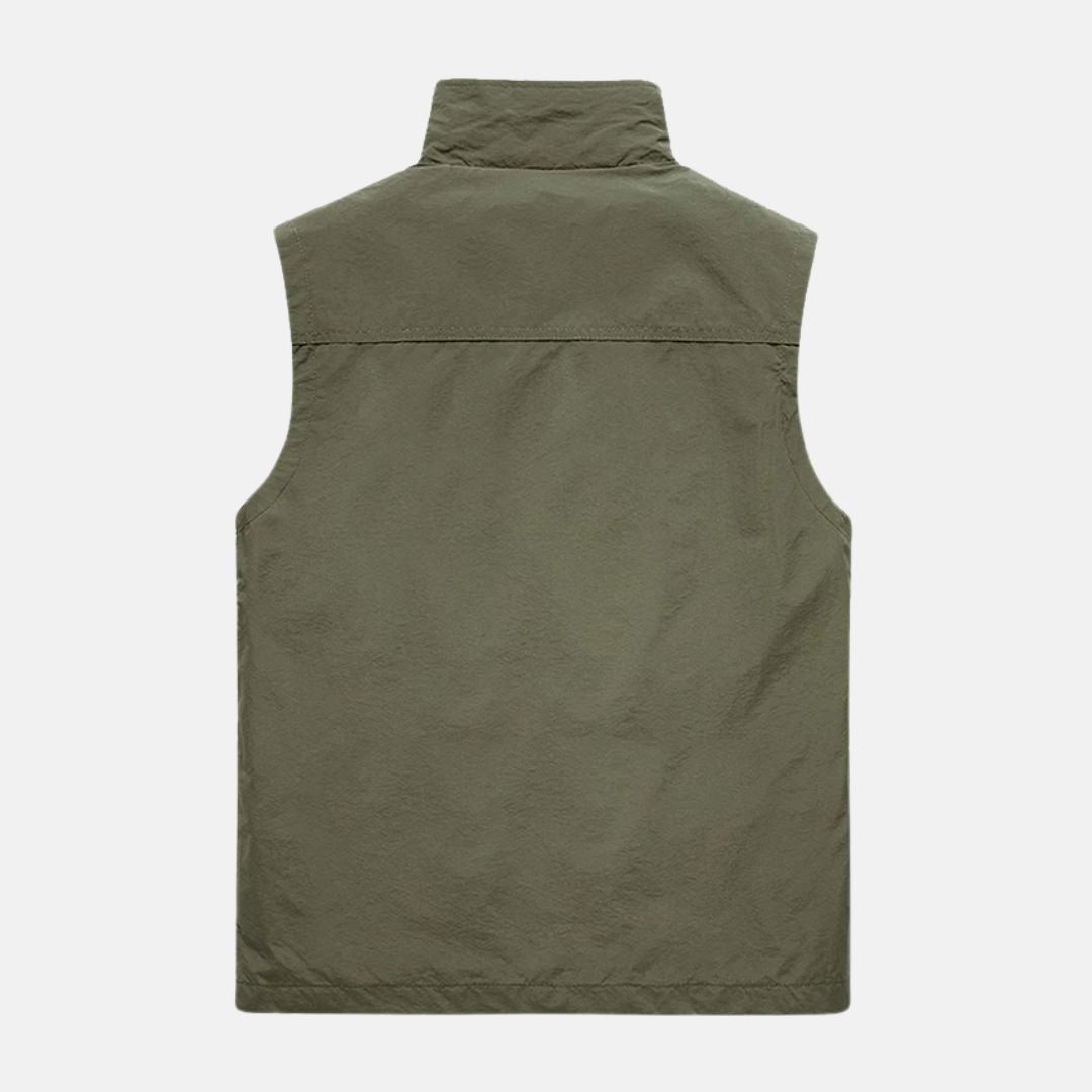 Drune | Leichte Multifunktionsweste mit Taschen für Herren für den Outdoor-Einsatz