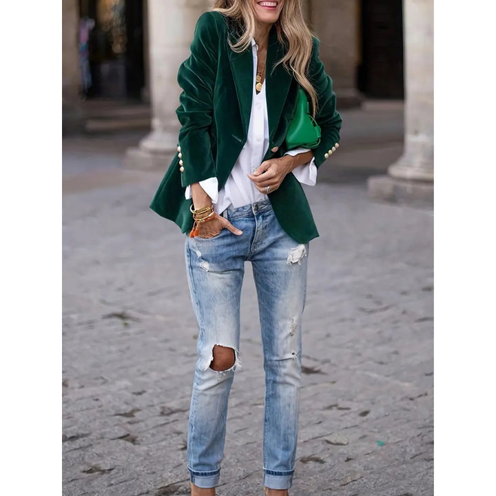 Drune | Blazer Velvet - Casual