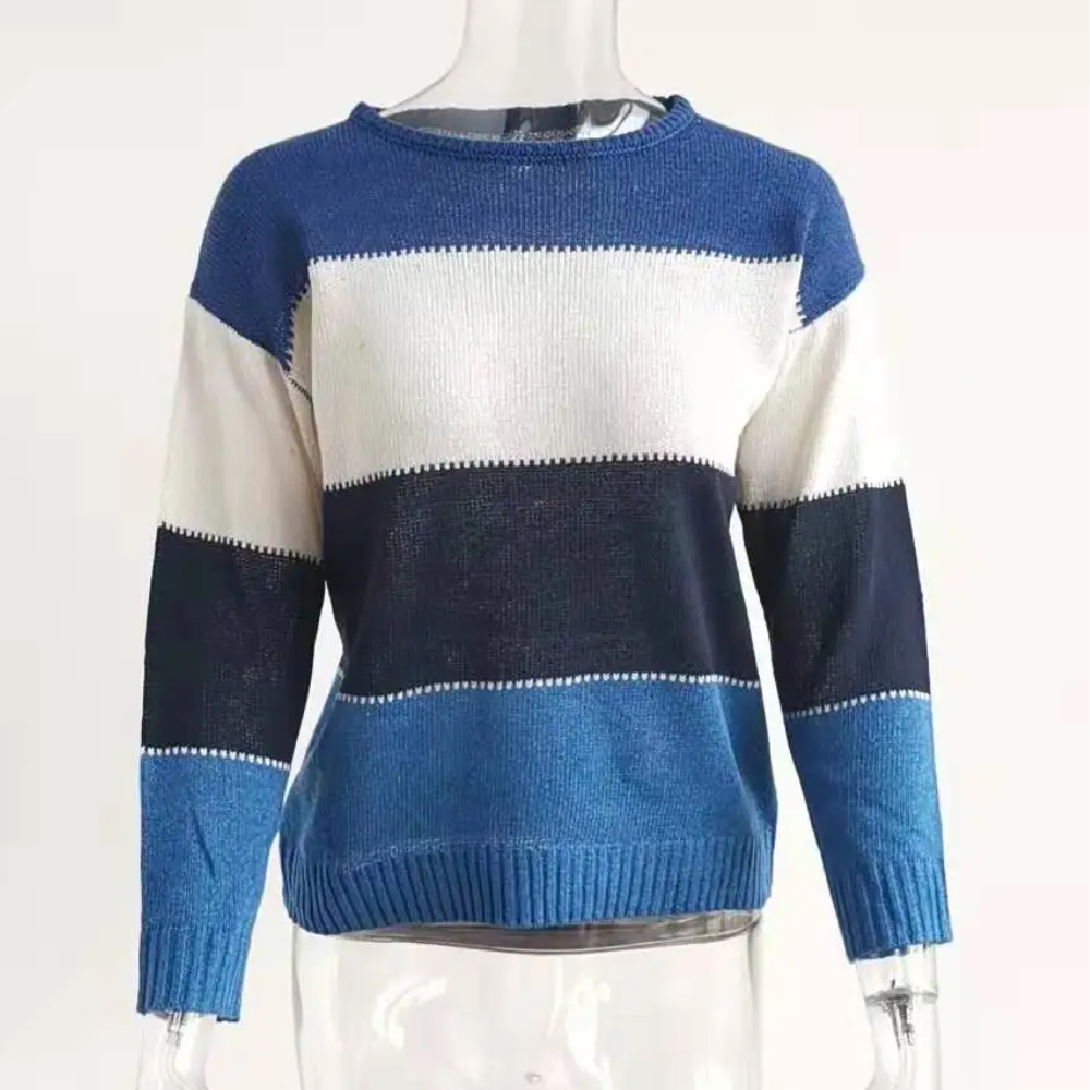 Drune | Farbblock-Pullover, bequemer Pullover