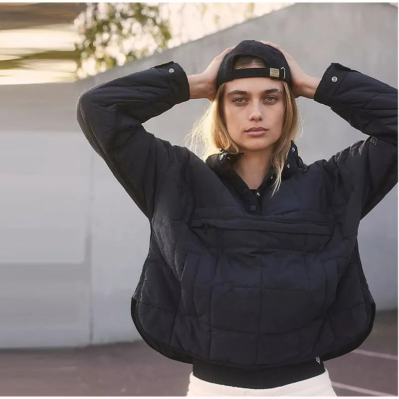 Drune | Lässige, dünne, aber warme Jacke und Pullover für Damen