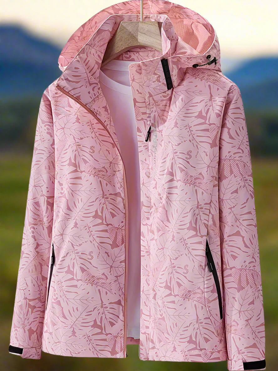 Drune | Wasserdichte Regenjacke mit Kapuze und Reißverschlusstaschen