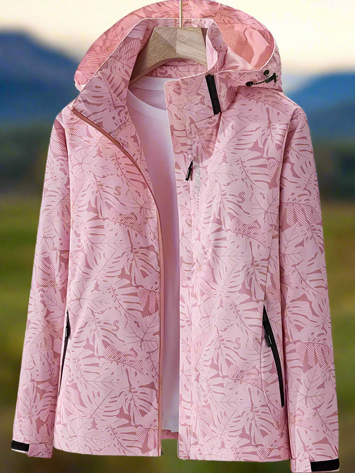 Drune | Wasserdichte Regenjacke mit Kapuze und Reißverschlusstaschen