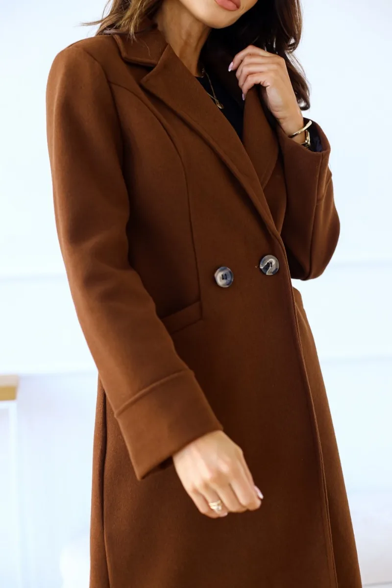 Drune | Klassischer Langer Trenchcoat mit