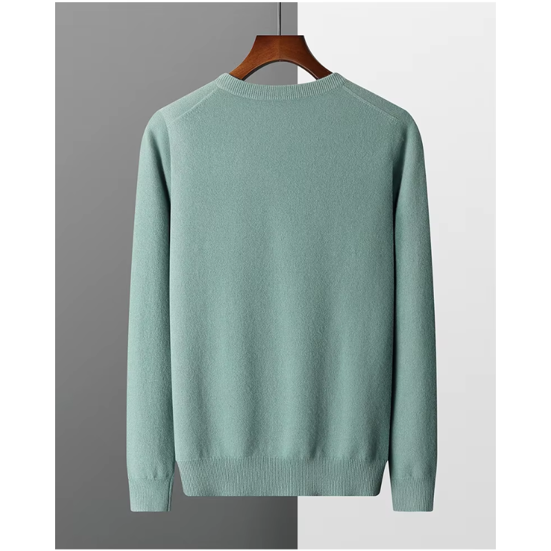 Drune Herren Pullover V-Ausschnitt langarm Strick