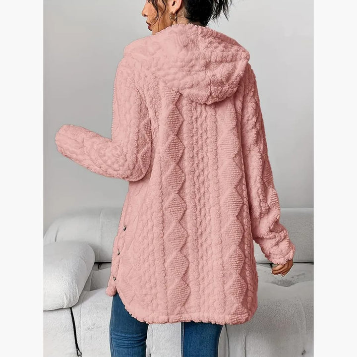 Drune | Gemütlicher Hoodie mit Teddy-Pullover für Damen