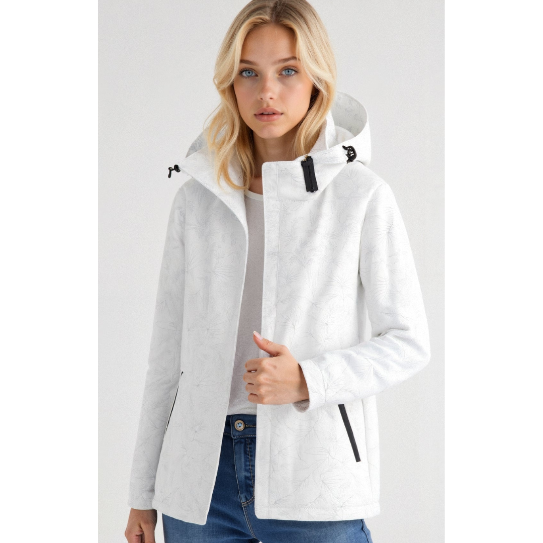 Drune | Damen Windjacke mit Kapuze und Durchgehendem Reißverschluss