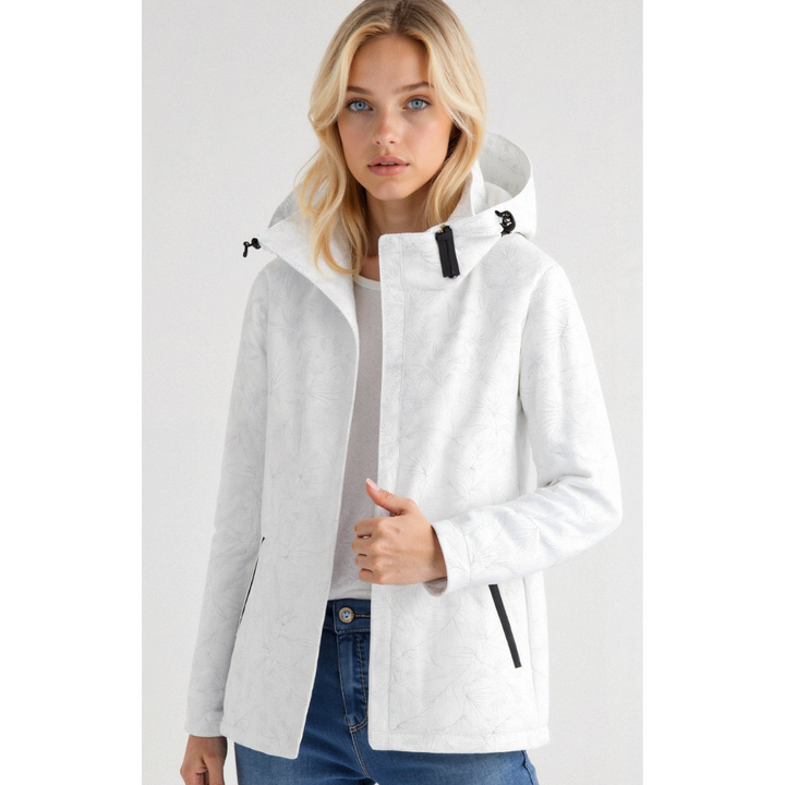 Drune | Damen Windjacke mit Kapuze und Durchgehendem Reißverschluss