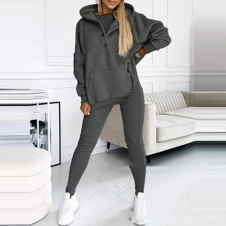 Drune | Stylisches Streetwear Satz [top, Jacke & Hose]
