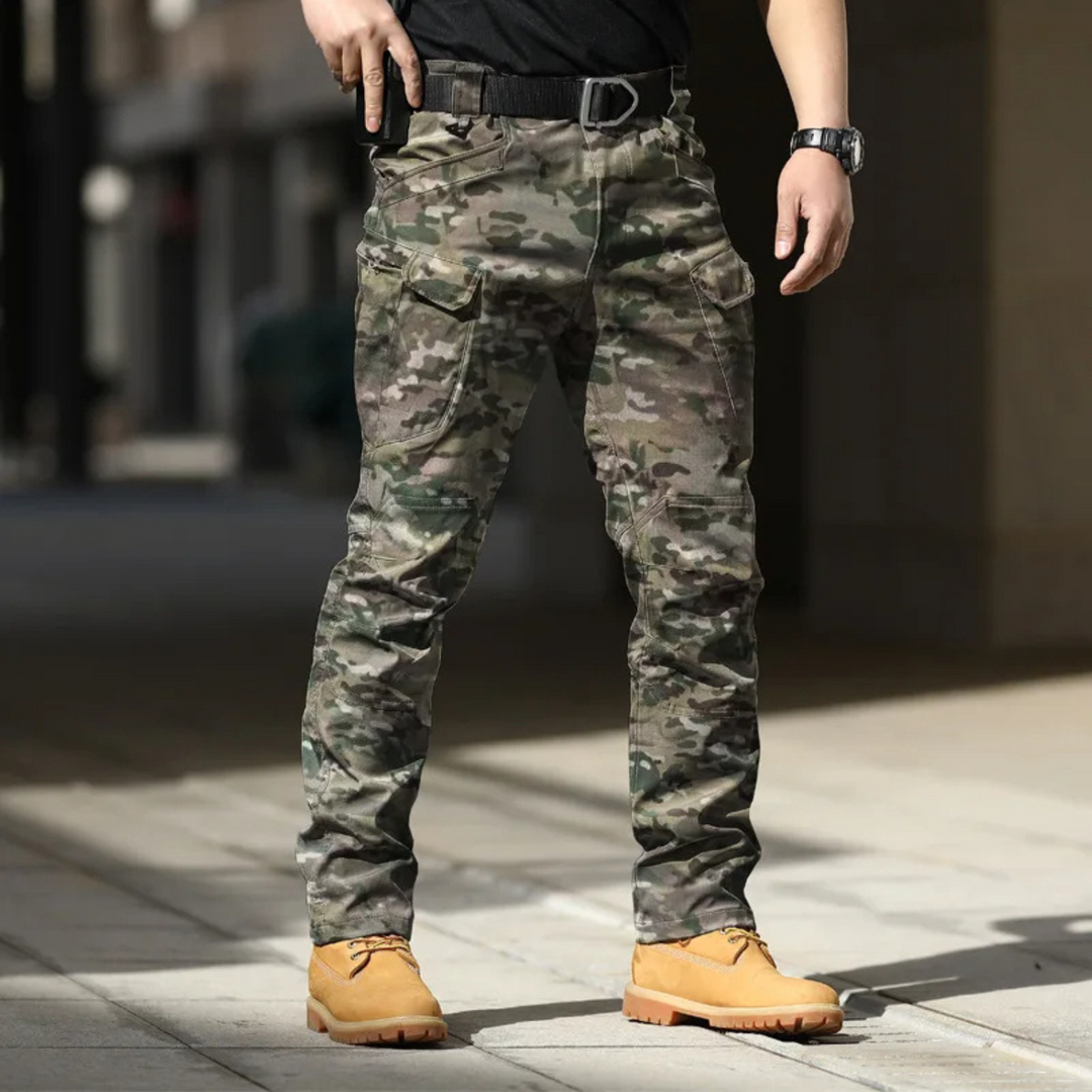 Drune | Mehrtaschen-cargohose herren mit Reißverschluss