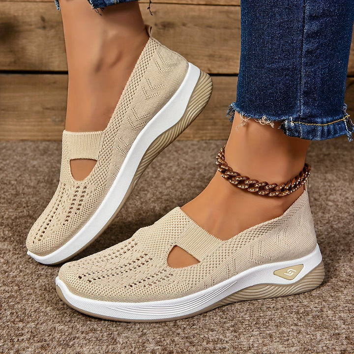 Drune | Atmungsaktive Orthopädische Slip-On Sneakers für Damen