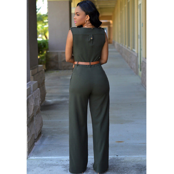 Drune Damenmoden-Jumpsuit mit Einteiler-Hose