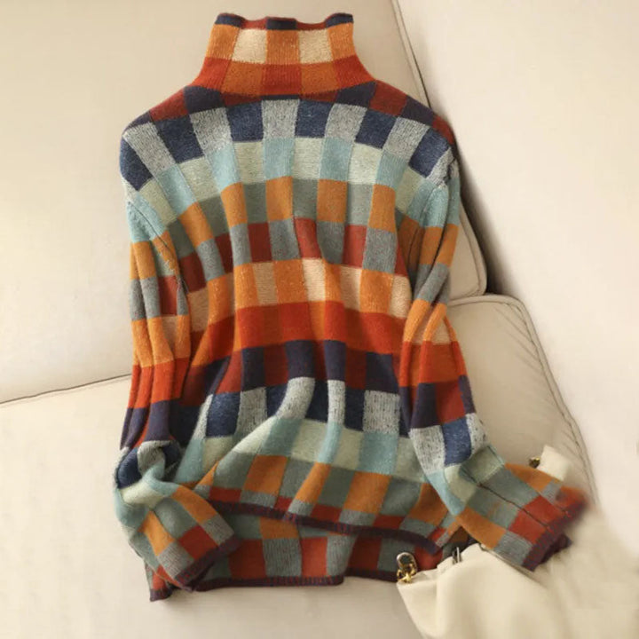 Drune | Pullover mit Bunten Karos