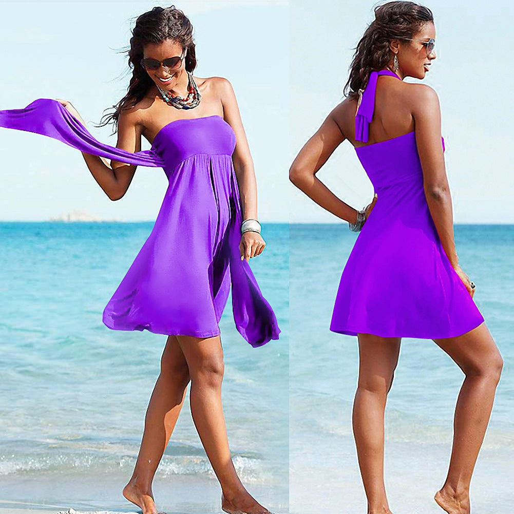 Damen Strandkleid mit variabler Tragemöglichkeit Drune