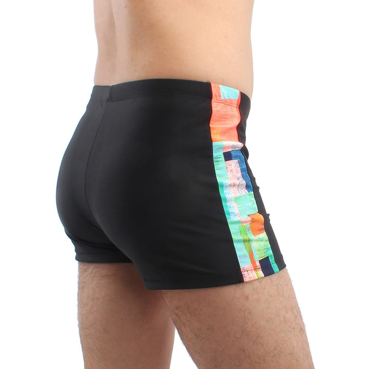 Herren Schwimmshorts mit farblich abgesetztem Design Drune