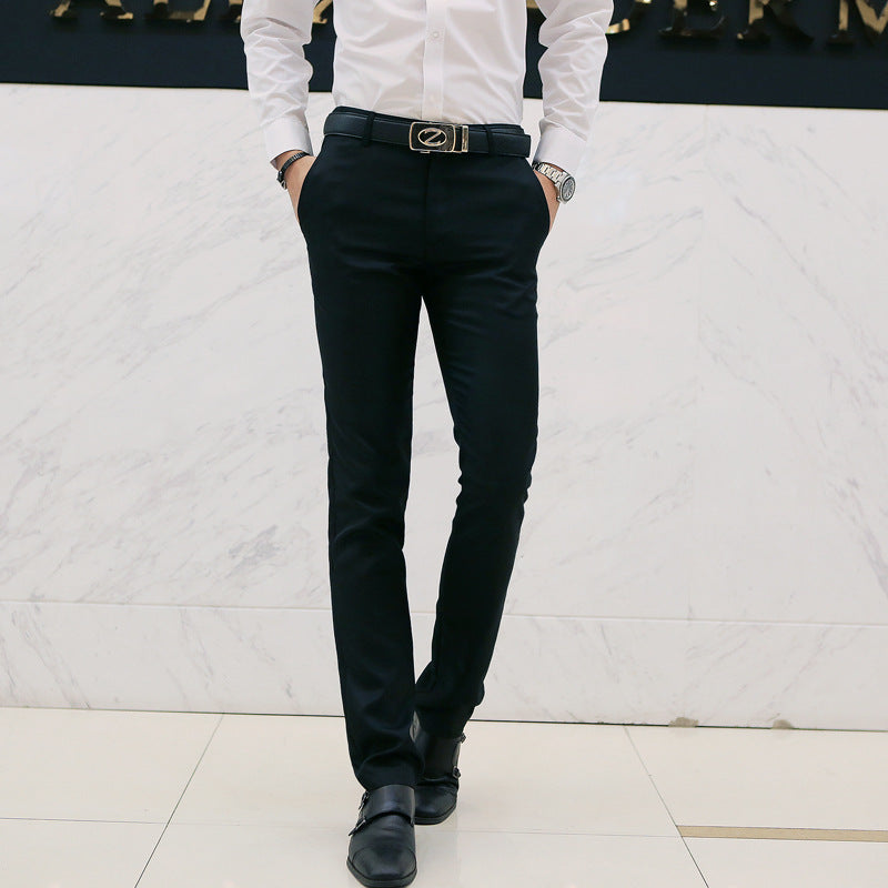 Herren nan tapered Komfort-Chino mit Stretchbund und dezenter Bügelfalte Drune