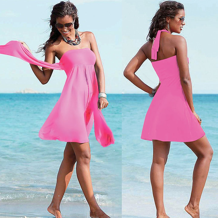 Damen Strandkleid mit variabler Tragemöglichkeit Drune
