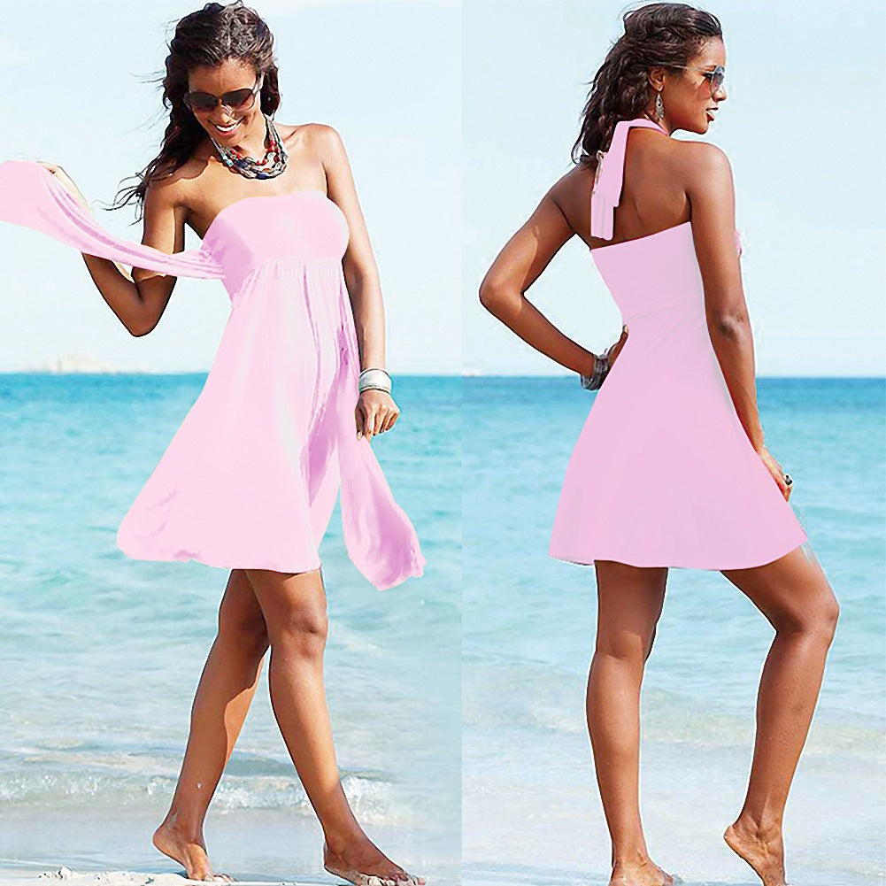 Damen Strandkleid mit variabler Tragemöglichkeit Drune