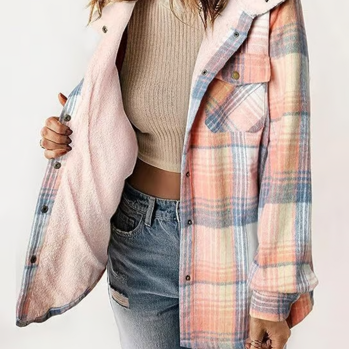Drune | Karierte Kapuzenjacke – Lässiger Herbst - Look