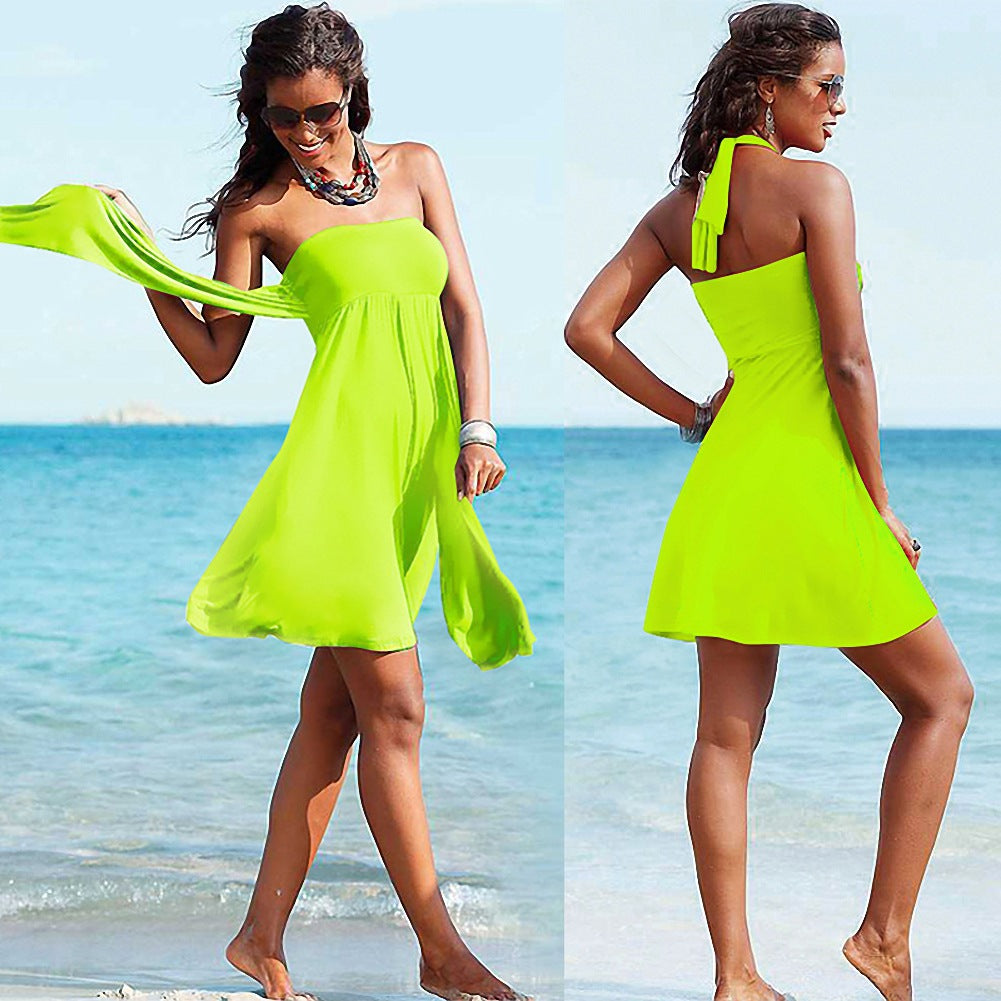 Damen Strandkleid mit variabler Tragemöglichkeit Drune