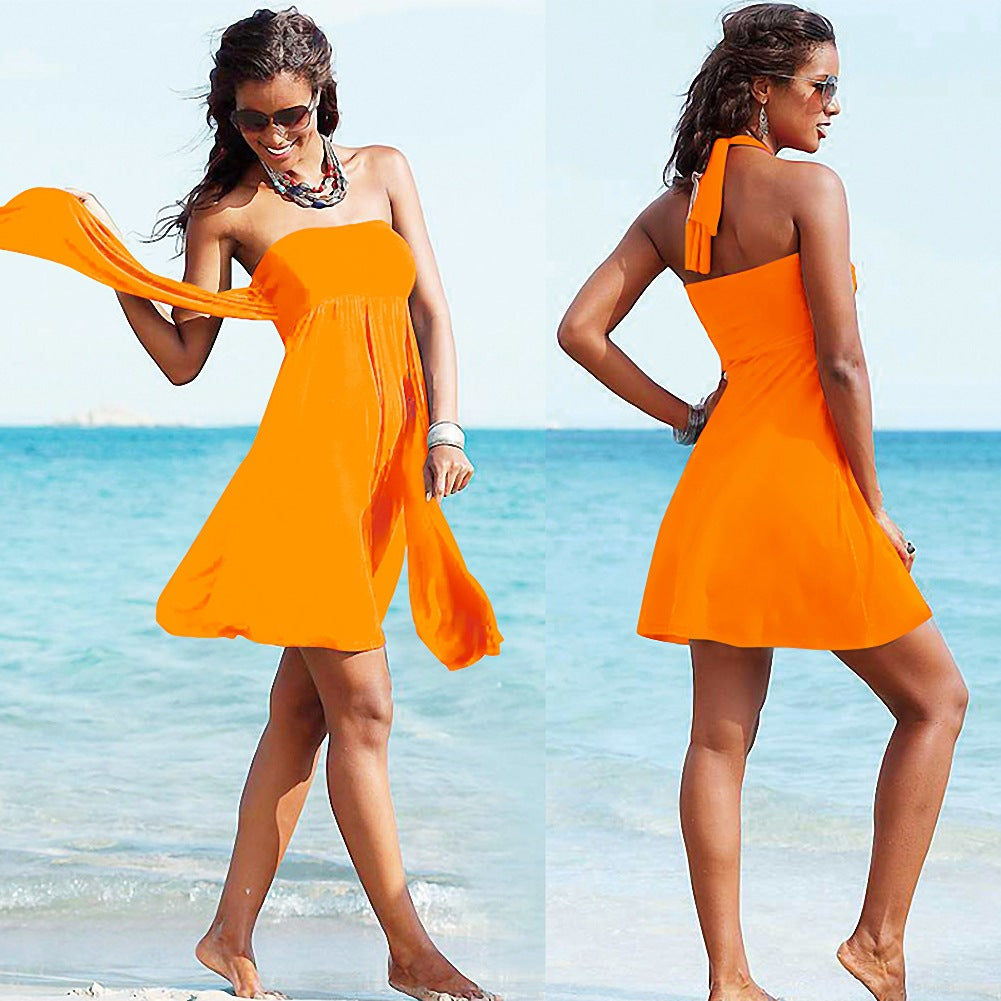 Damen Strandkleid mit variabler Tragemöglichkeit Drune