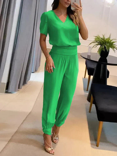 Drune | Damen Bluse & Hose Set