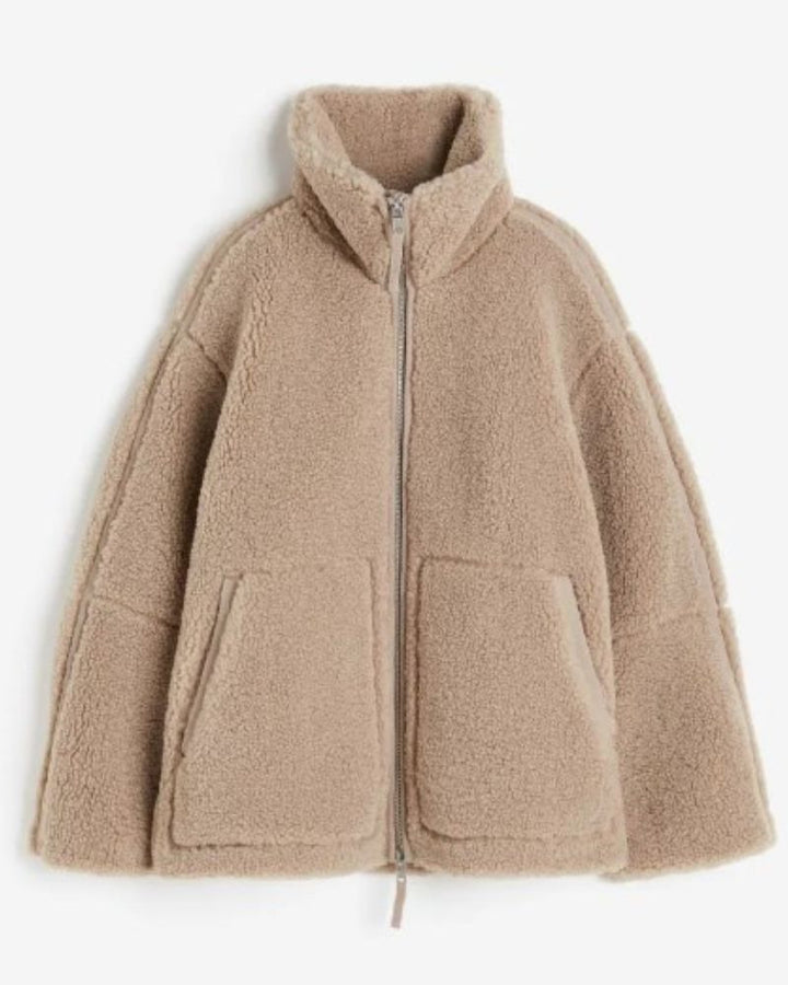Drune | Warme Teddy Jacke