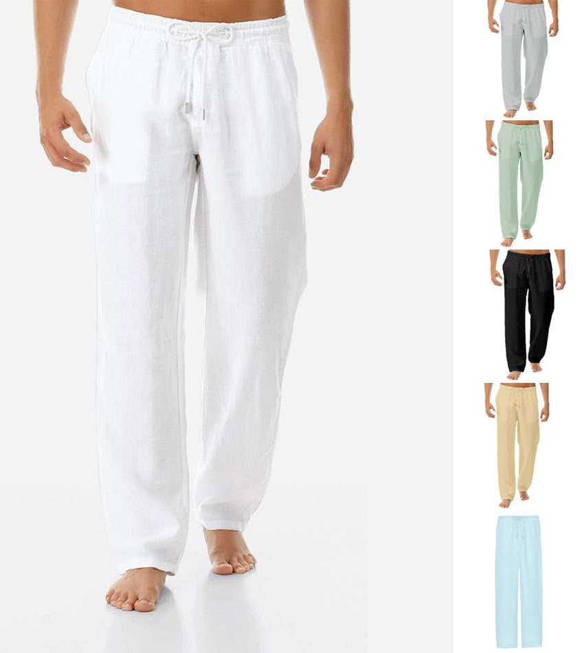 Damen bequeme Sommerhose aus luftiger Viskose Drune
