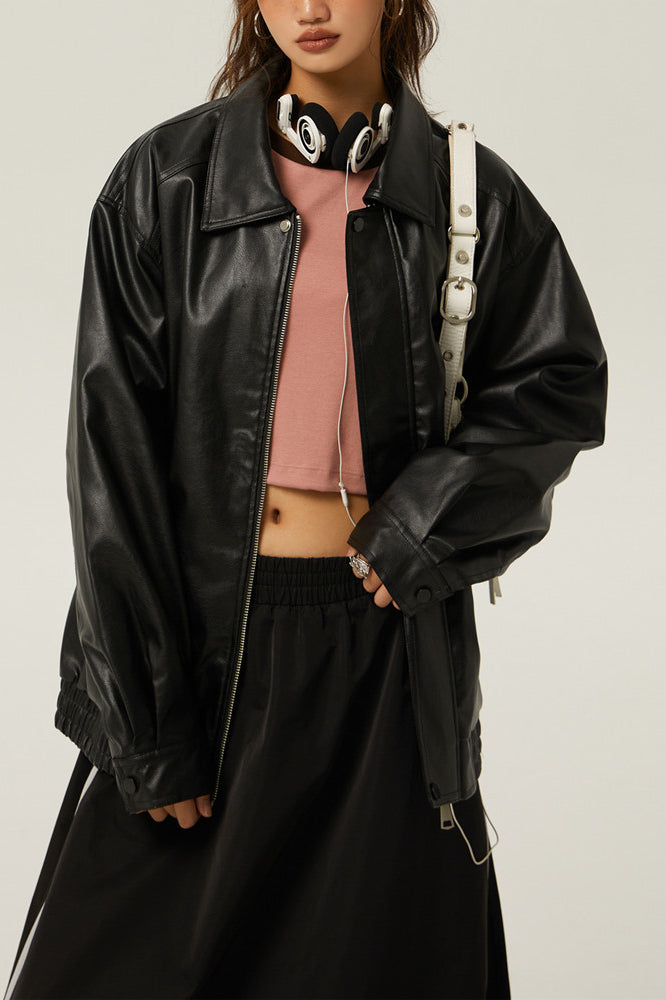 Drune | Lockere Passform Moto-Jacke