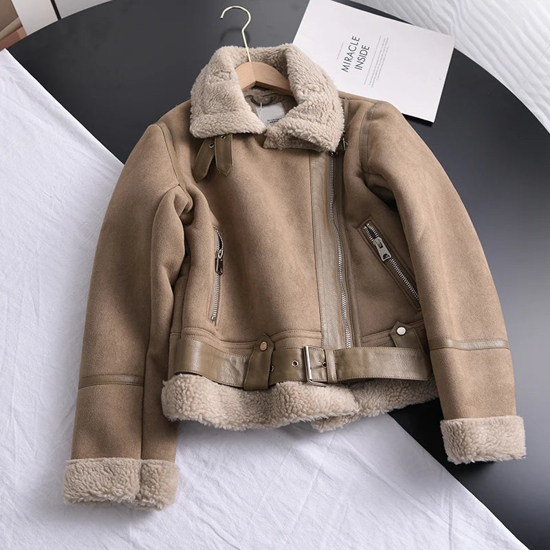 Drune | Wildleder Winterjacke Warm & Stilvoll