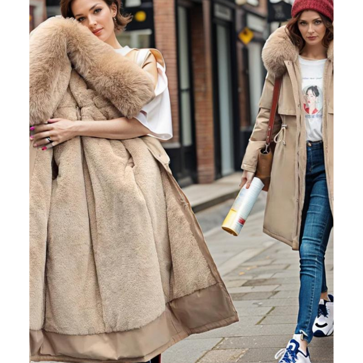 Drune | Warme Bequeme Parka Jacke - Kapuze