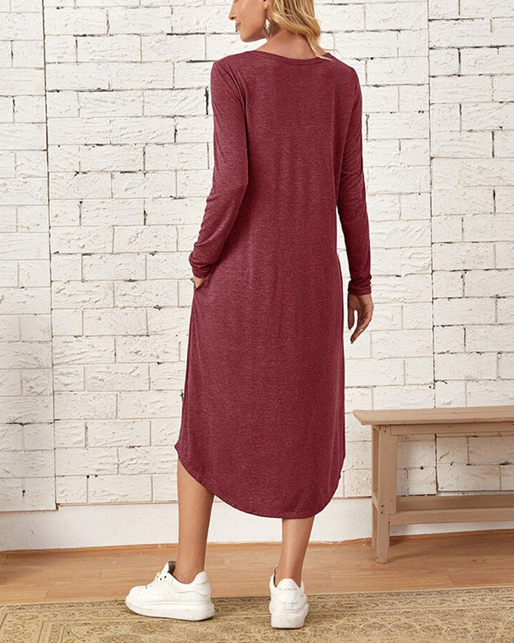 Drune | Lockeres Kleid mit Taschen