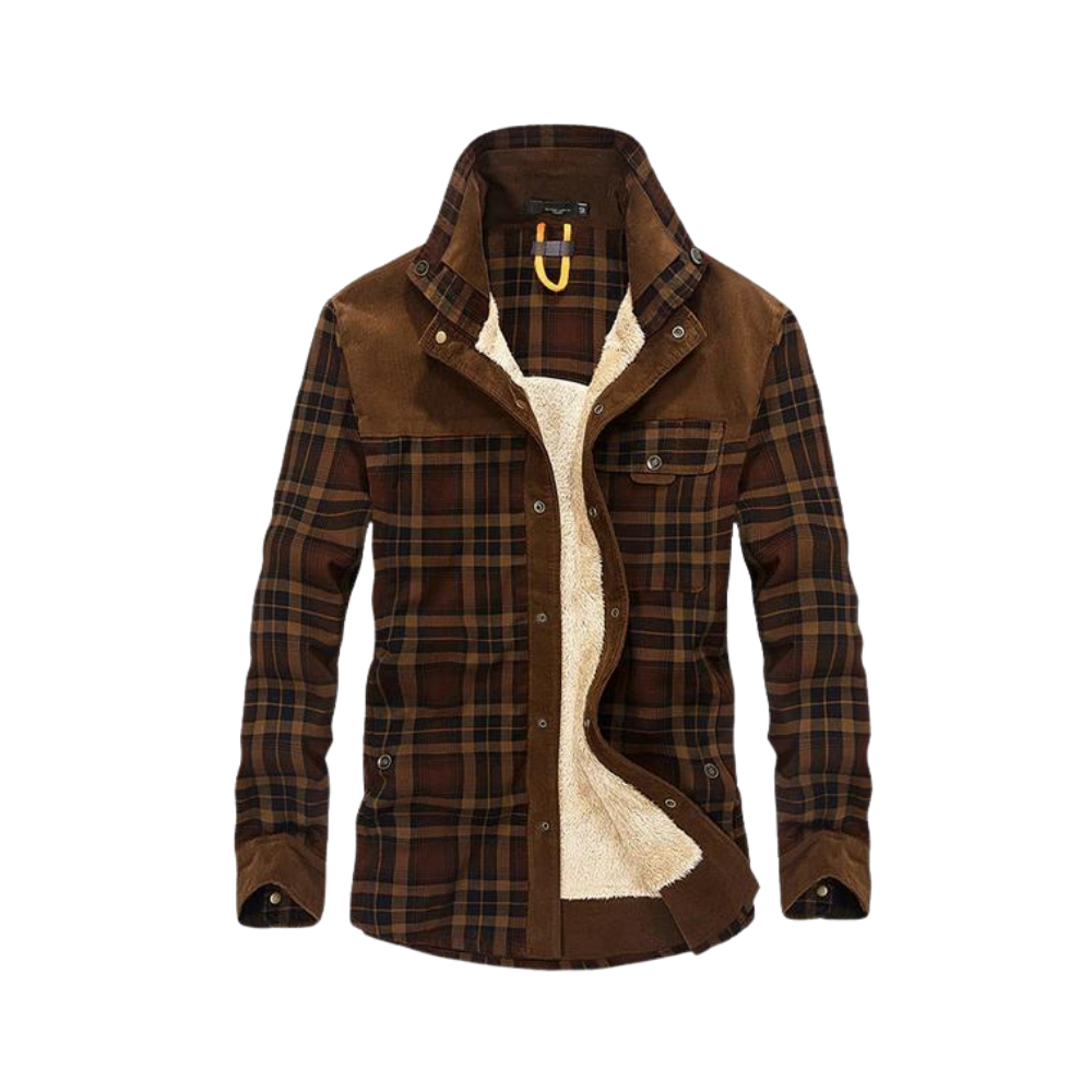 Drune | Jacke aus dickem Flanell für Männer