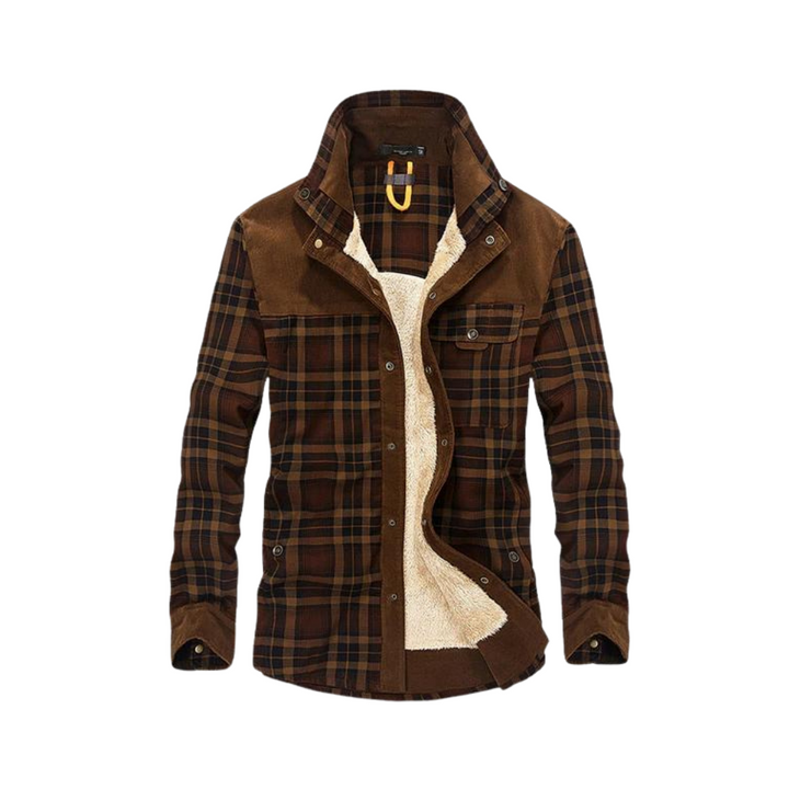 Drune | Jacke aus dickem Flanell für Männer